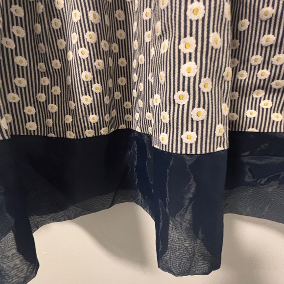 Vintage Marie Mullin Collection Polka Dot Chiffon Dress - Picture 6 of 16